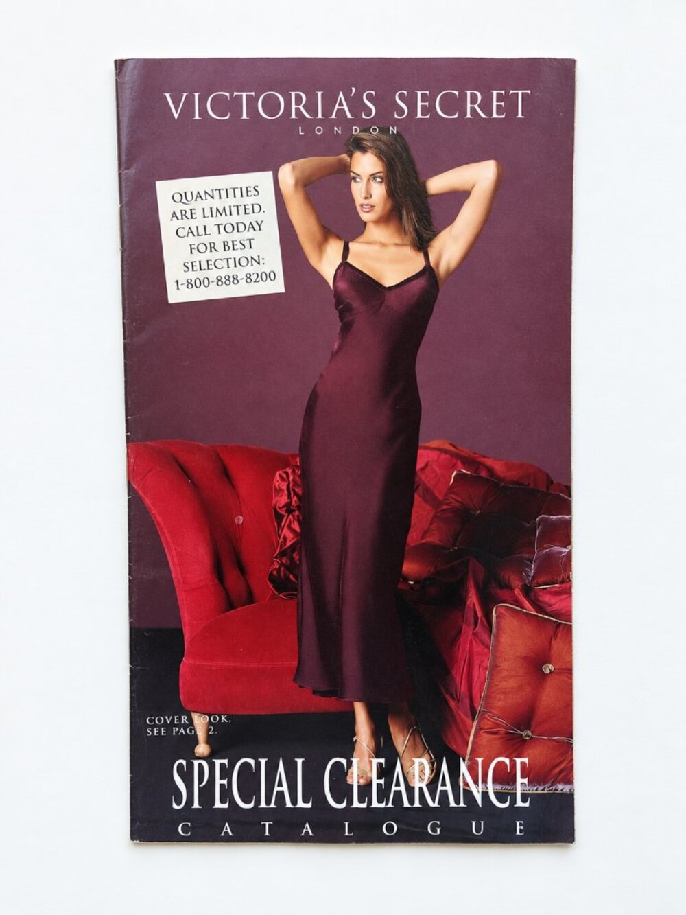 Victoria's Secret London 1997 4T Clearance Catalog - Vintage Catalogue